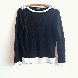 Black and White Jones NY Sweater
